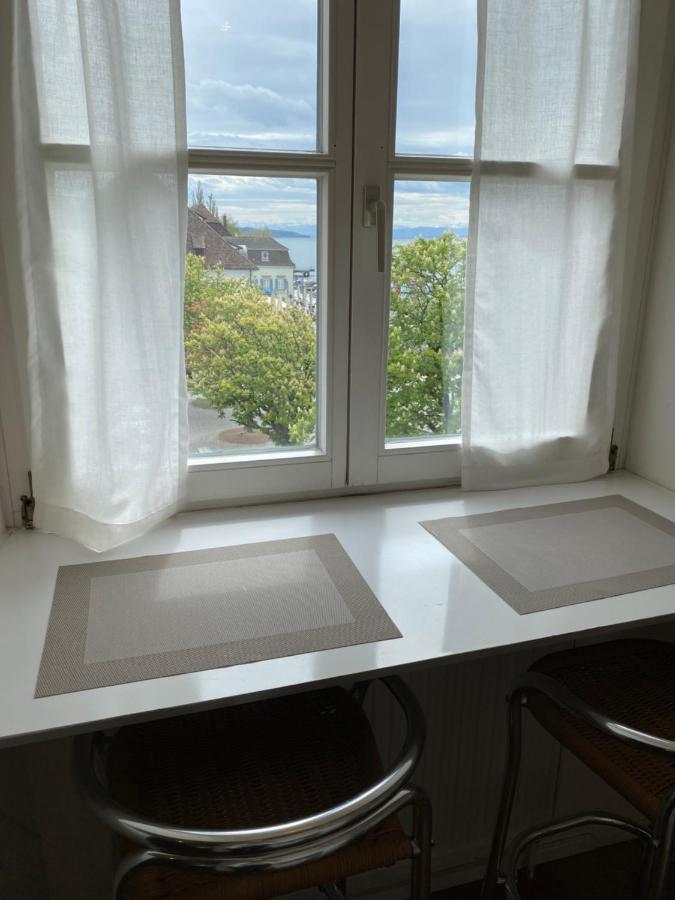 Das Fenster Am See, Schoene,Helle U. Gemuetliche Whg Uberlingen Bagian luar foto